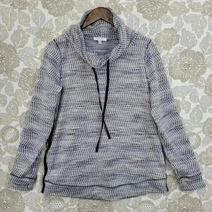 T By Talbots Womens Medium Textured Knit Pullover Sweater